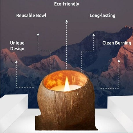Coconut Sustainable Soy Candle