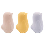Bath Time Set of 3 BPA Free silicone birds.