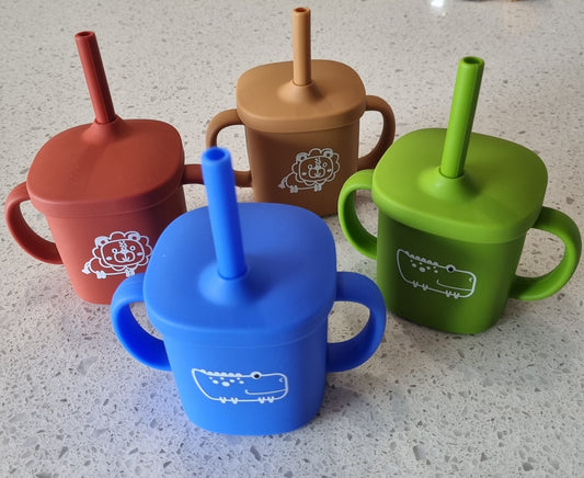 Sippy cup with design