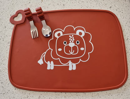 Placemat with animal designs