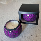 Pure Soy mosaic candle