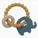Silicone and Beechwood teething ring